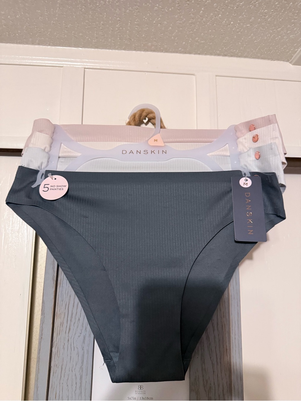 Danskin No Show Panties Brand NWTx4